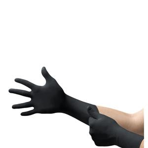 MICROFLEX MidKnight Xtra Nitrile Exam Gloves 2X-Large Black Non-Sterile