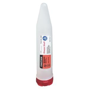 Sharps Shaft Sharps Container 6 Needle Rd/Trans 6.37x1.47x3.46" SnpOn PP Ea, 24 EA/CA