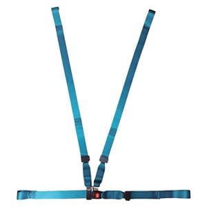 Restraint Strap Chest Nylon 4 Point Harness Push Button Buckle Ea