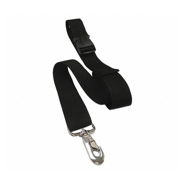 Restraint Strap Polypropylene 2 Piece Plstc Buckle, Mtl Swvl Spd Clps Ea