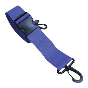 Restraint Strap Nylon 2 Piece Plastic Buckle, Plastic Swivel Speed Clip Ea