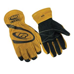 Ringers Leather / Kevlar Flame Resistance Structural Gloves XXL Ylw/Blk 1/Pr