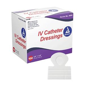 Foam IV Catheter Dressing 2.9x3.8  Sterile Adhesive LF