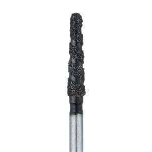 Black Cobra Diamond Bur Spiral Cut Friction Grip Super Coarse 850/018 5/Pk