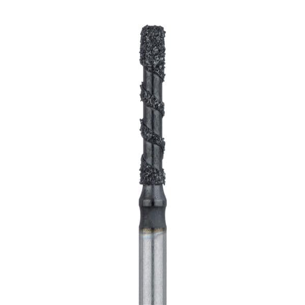 Black Cobra Diamond Bur Spiral Cut Friction Grip Super Coarse 837R/014 5/Pk