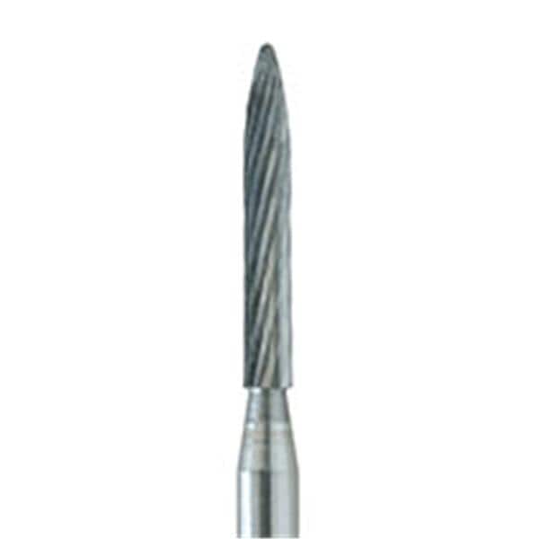 Carbide Bur Trimming & Finishing Friction Grip Flame 5/Pk