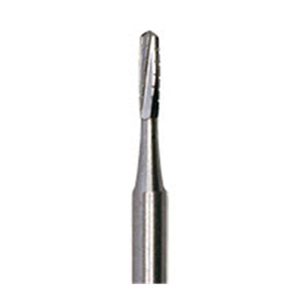 Carbide Bur Standard Friction Grip Round-End Cylinder 100/Pk