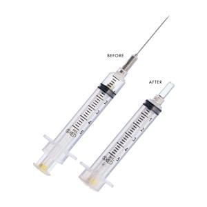 Syringe/Needle 5cc Lubricated 20gx1-1/2" VanishPoint Safety 6/Bx 6x100/ca
