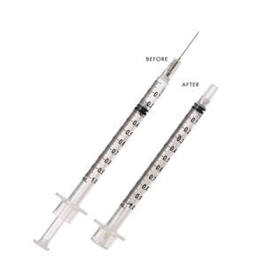VanishPoint TB Syringe/Needle 25gx5/8" 1mL Rtrctbl Fx Ndl Sfty LDS 100/Bx