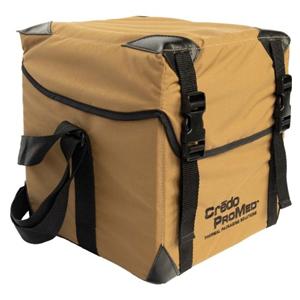 Credo ProMed Transport Bag Tan Buckle Closure Shoulder Strap