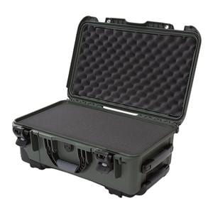 Model 935 Waterproof Case 22x14x9" Olive Ltch Clsr Tp Hndl/Sde Hndl/Rtrctbl Hndl