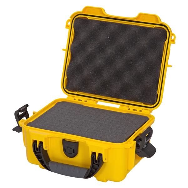 Model 904 Waterproof Case 10.2x7.9x4.5" Yellow Latch Closure Sft Grp/Ergo Hndl
