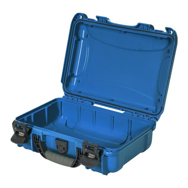 Model 909 Waterproof Case 12.6x9x4.4" Blue Latch Closure Sft Grp/Hndl