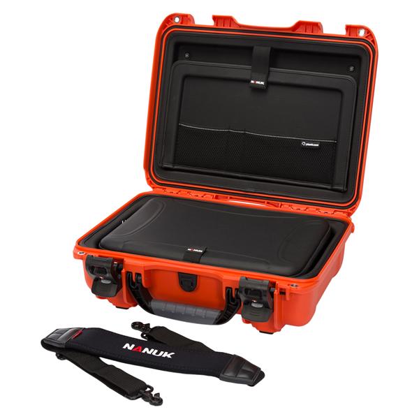 Model 923 Laptop Case 18.6x14.4x6.3" Orange TSA Latches Sft Grp/Hndl