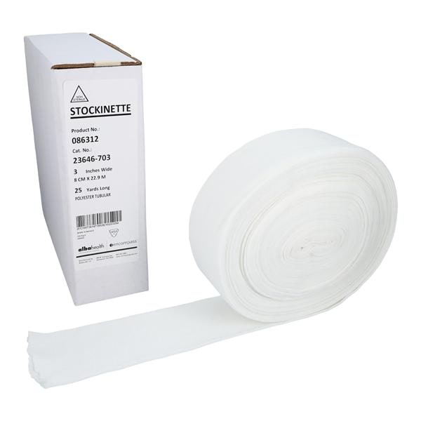 Orthopedic Stockinette White 3"x25yd