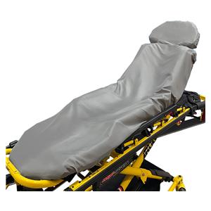 G-Force Stretcher Fitted Sheet Gray Soft Woven 36x90