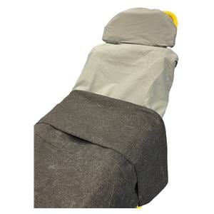 First Comfort EMS Blanket Gray 100% Polyester Fleece 60x90