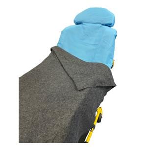 First Comfort EMS Blanket Gray Fleece 40x80