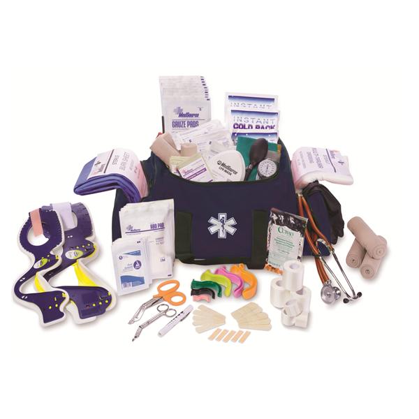 Attack Bag Navy Zipper Closure