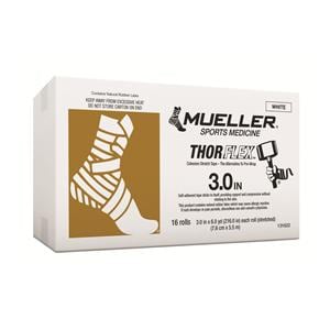 ThorFlex Athletic Tape 65% Polyester/35% Non-Woven 3"x6yd White NS 16/Ca