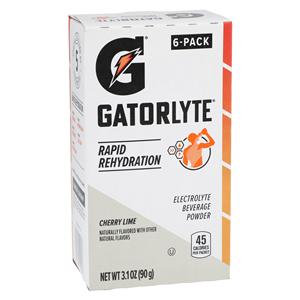 Gatorade Oral Electrolyte Replenishment Drink Mix Cherry Lime 16.9oz Pouch 8/Ca