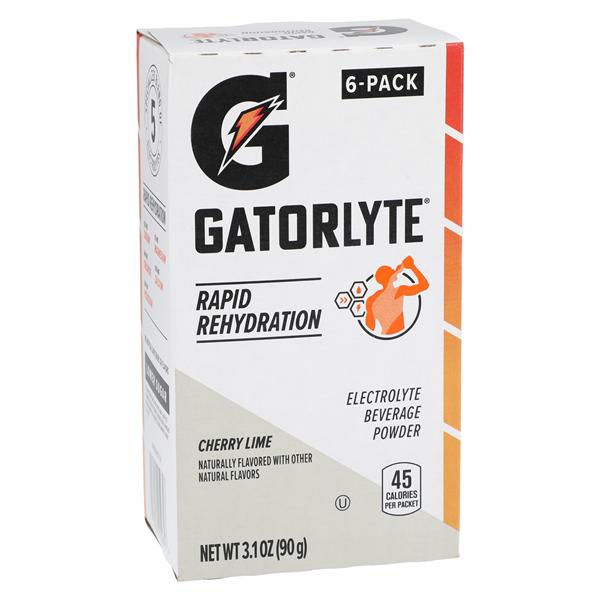 Gatorade Oral Electrolyte Replenishment Drink Mix Cherry Lime 16.9oz Pouch 8/Ca