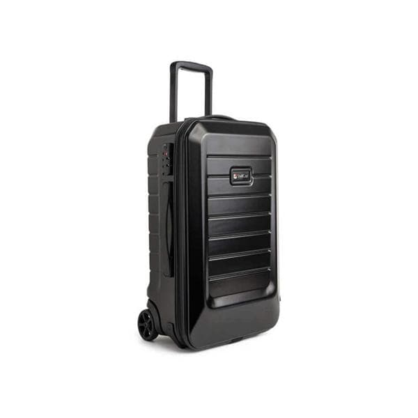 Hybrid 550 Wheeled Case 21.6x13.2x9" Black Zipper Closure Carry Handle