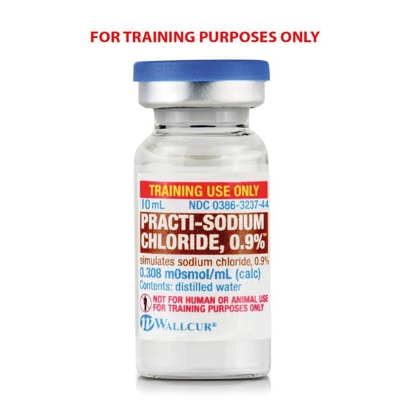 Practi-Sodium Chloride 0.9% Simulated Medication 30/Pk