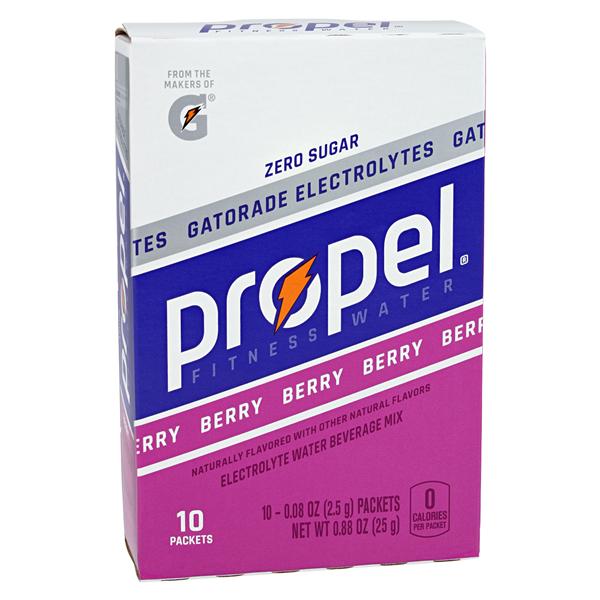 Propel Electrolyte Powder Berry 10 Count Packet 12/Ca