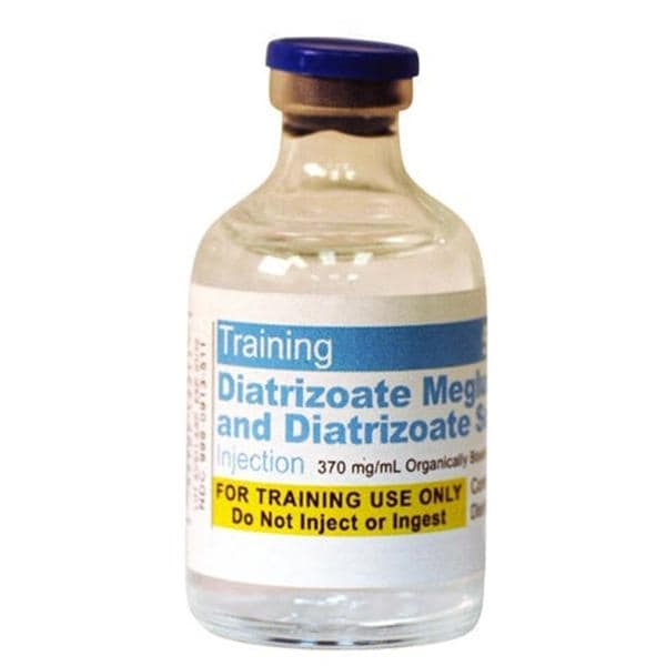 Diatrizoate Meglumine & Diatrizoate Sodium 370mg/mL Simulated Medication 9/Ca