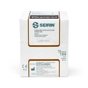 Seirin L-Type Acupuncture Needle 0.23x40mm Guide Tube 100/Bx