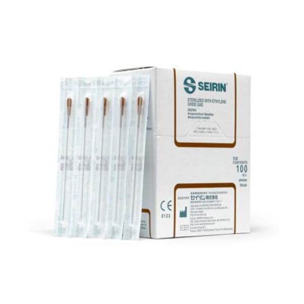 Seirin L-Type Acupuncture Needle 0.30x60mm Guide Tube 100/Bx