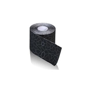TheraBand Kinesiology Tape 98% Cotton/2% Spandex 2"x16.4' Black/Gray Ea