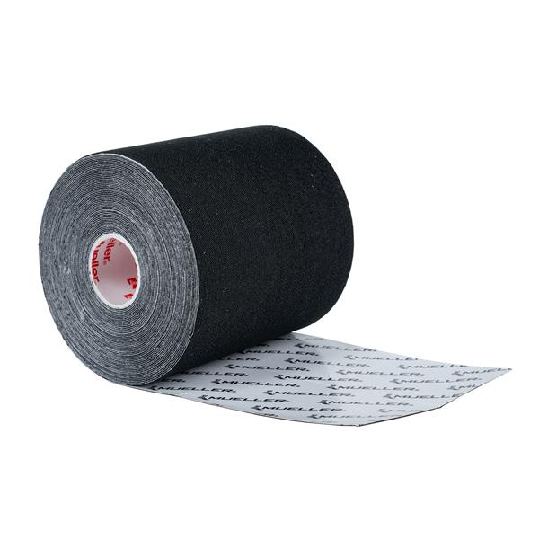ELITE ProStrips Sports Tape Polyester 4"x10yd Black Ea