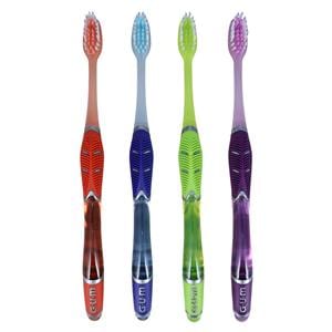 GUM Technique Deep Clean Manual Toothbrush Adult Compact Soft 12/Bx