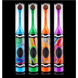 Crayola Battery Power Toothbrush 4/Bx