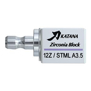 KATANA Zirconia STML Multi Layered Milling Blocks Spr Trns 12Z A3.5 f/ CRC 5/Bx