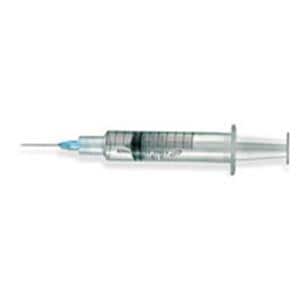 Baksnap Hypodermic Syringe/Needle 25gx5/8" 3cc Rtrctbl Ndl Sfty LDS 100/Bx, 12 BX/CA