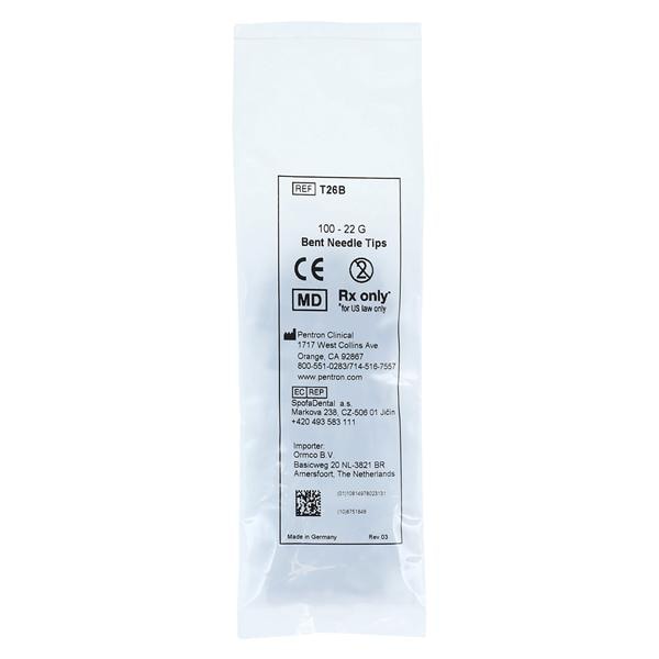 Bond-It Prebent Needle Tips Gray 22 Gauge 100/Pk