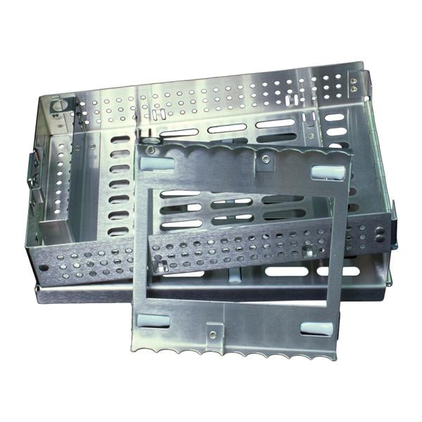 Flip-Top Instrument Cassette Stainless Steel Silver 18 Instruments Ea