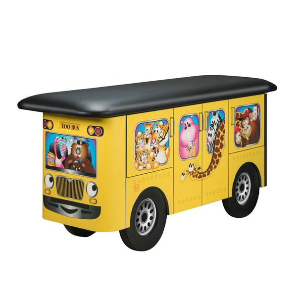 Fun Series Treatment Table Zoo Bus 350lb Capacity