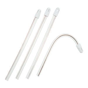 Comfort Plus Saliva Ejectors Clear / White Tip 100/Bg