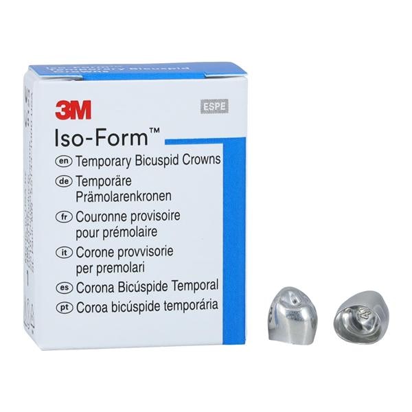 3M™ Iso-Form™ Temporary Crowns Size L41 1st LLB Replacement Crowns 5/Bx