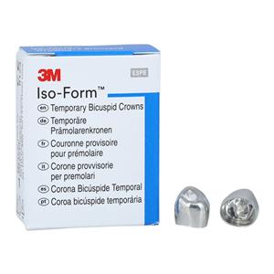 3M™ Iso-Form™ Temporary Crowns Size L45 1st LLB Replacement Crowns 5/Bx