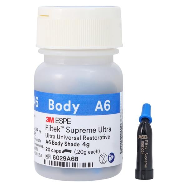 3M Filtek Supreme Ultra Universal Composite A6B Body Capsule Refill 20/Bt