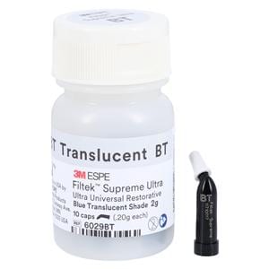 3M Filtek Supreme Ultra Universal Composite Blue Translucent Cpsl Rfl 10/Bt