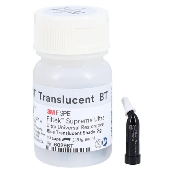 3M Filtek Supreme Ultra Universal Composite Blue Translucent Cpsl Rfl 10/Bt