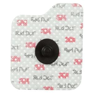 Red Dot Electrocardio Electrode Adult 1.56x1-1/4" Soft Cloth Disposable 1000/Ca