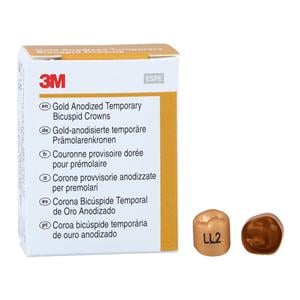 3M™ Unitek™ Crowns Size 2 2nd Lower Left Bicuspid Replacement Crowns 5/Bx