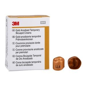 3M™ Unitek™ Crowns Size 4 2nd Lower Left Bicuspid Replacement Crowns 5/Bx